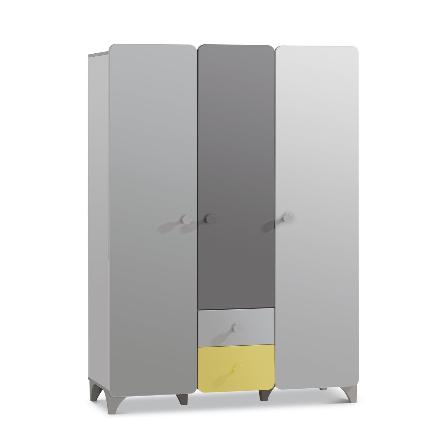 Minia 3 Kapaklı Dolap