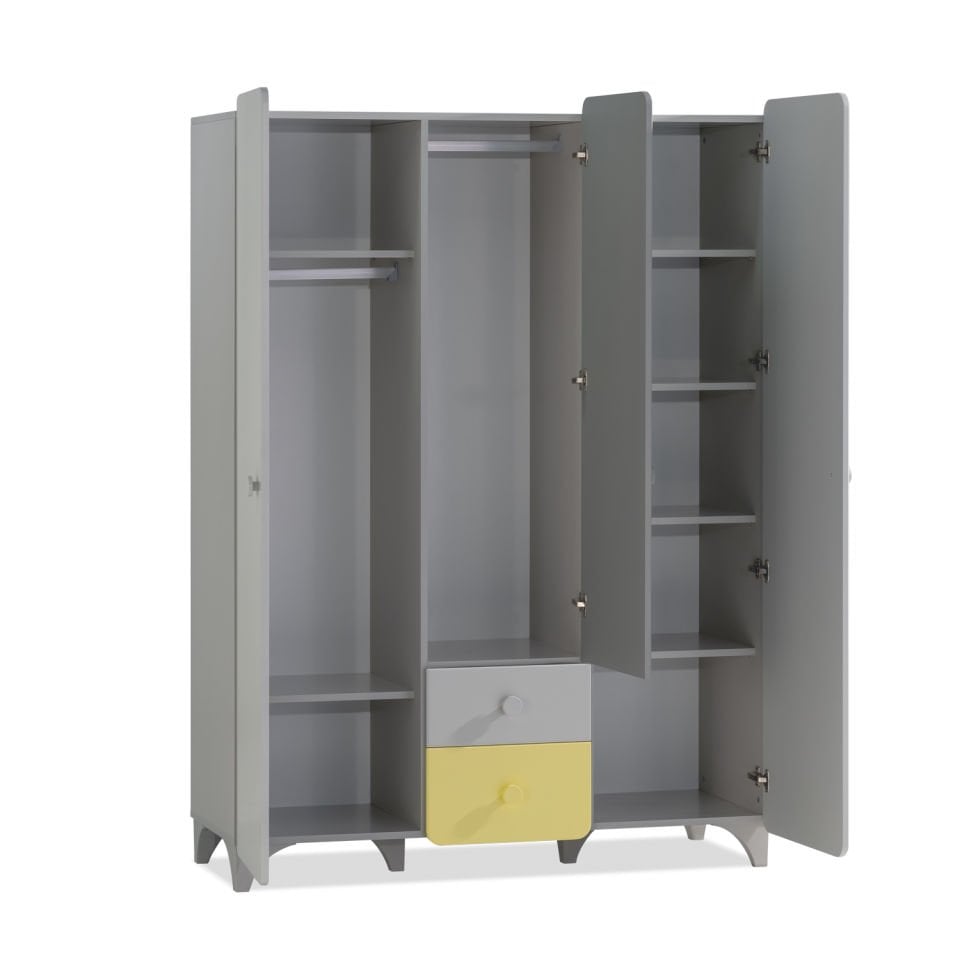 Minia 3 Doors Wardrobe