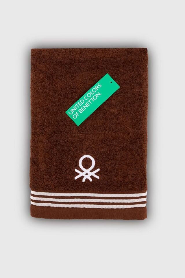 Benetton Havlu Set 3'lü Kahve