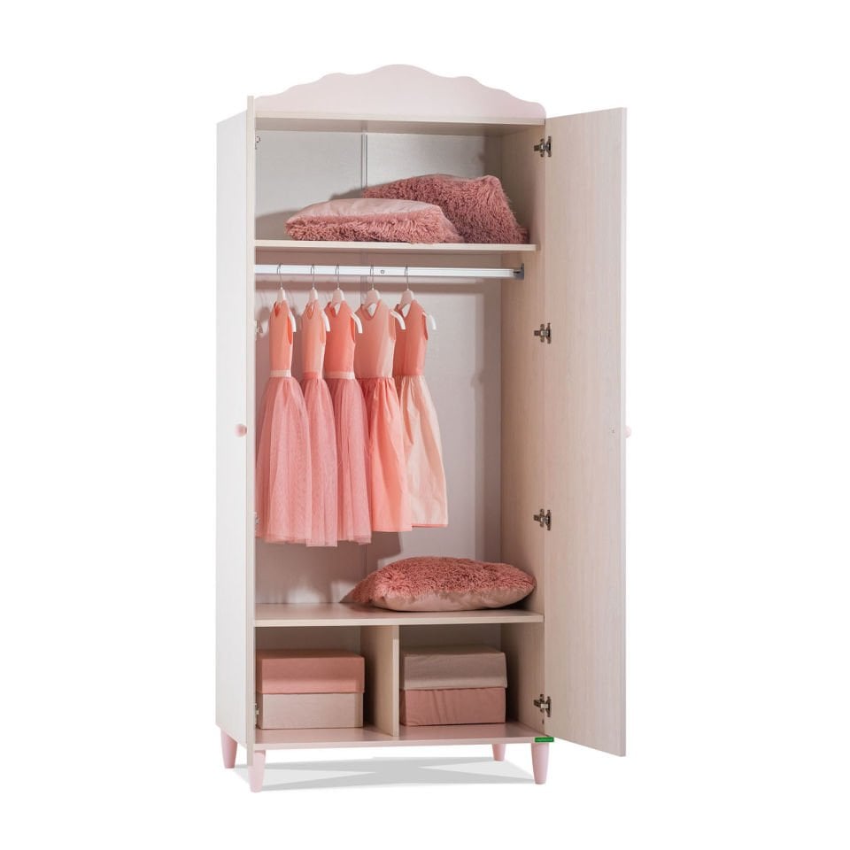 Pollina Kleiderschrank mit 2 Türen