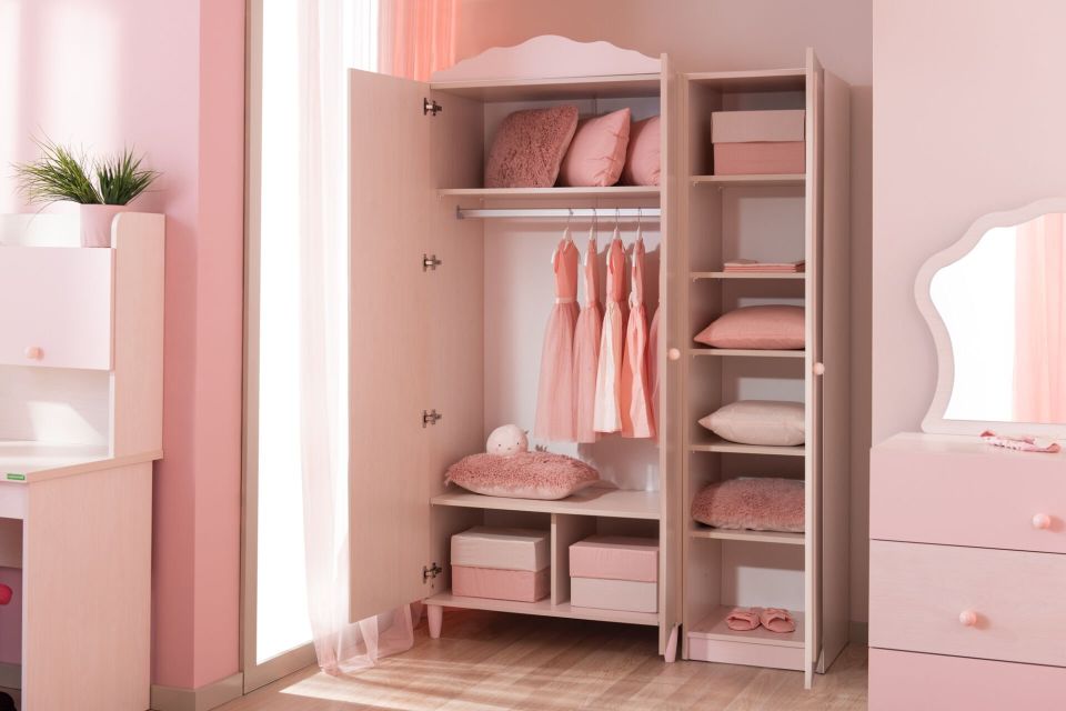 Pollina 1 Door Wardrobe