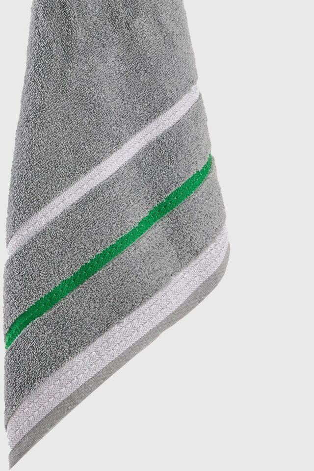 Benetton Havlu Set 3'lü Gri