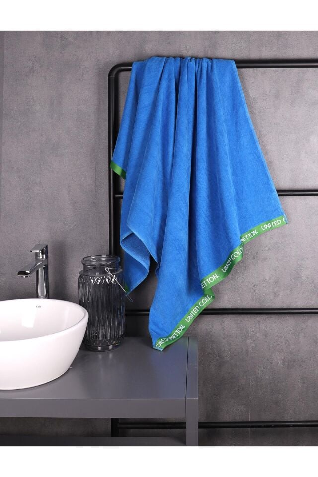 Benetton Plaj Havlusu Mavi