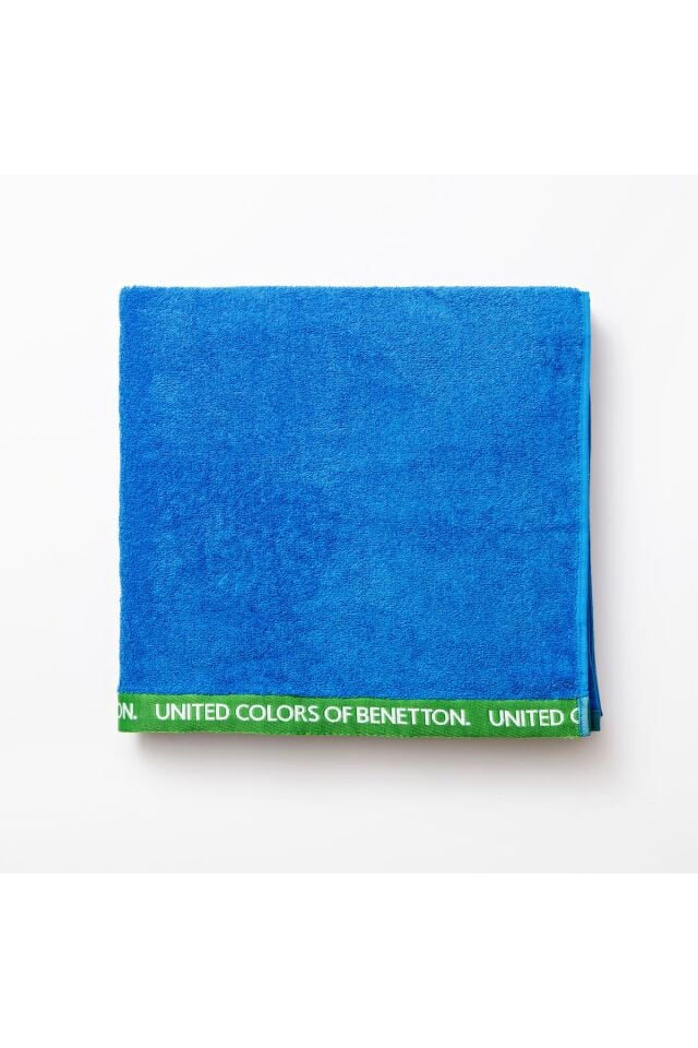 Benetton Plaj Havlusu Mavi
