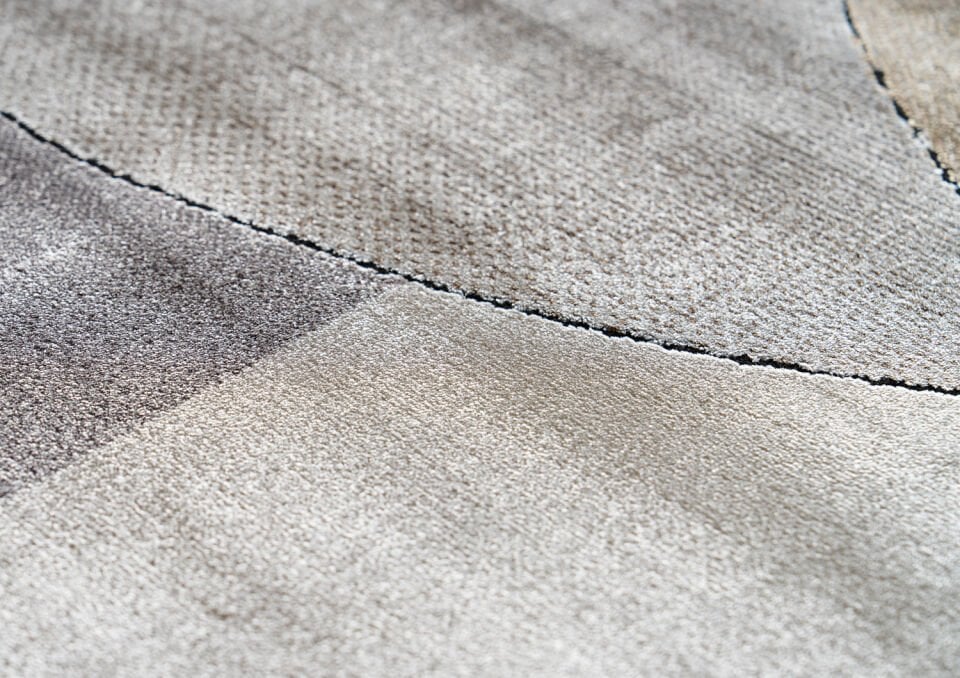Valencia Teppich 120x180 cm Cream Gold