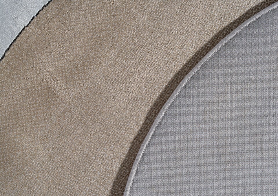 Valencia Teppich 120x180 cm Cream Gold