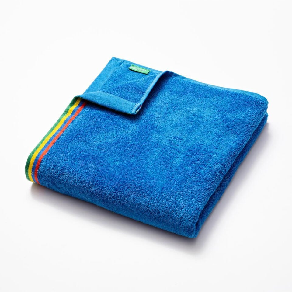 Benetton Plaj Havlusu Mavi