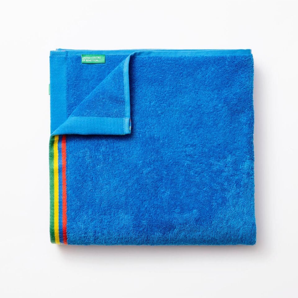 Benetton Plaj Havlusu Mavi
