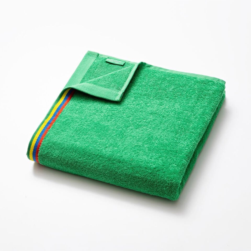 Benetton Beach Towel Green