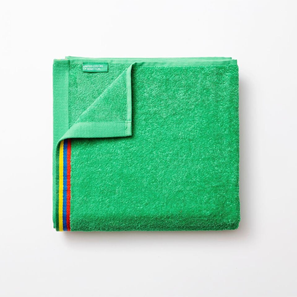 Benetton Beach Towel Green