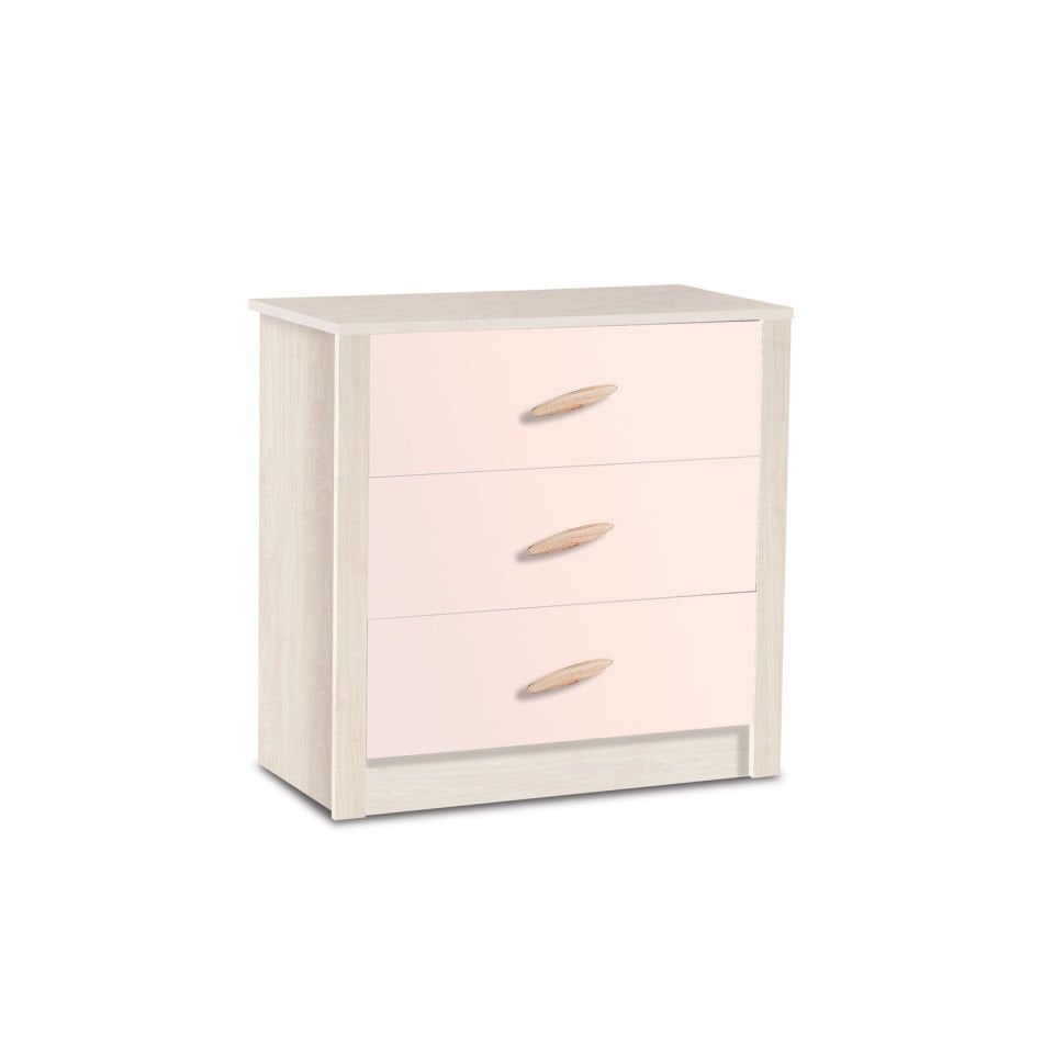 Pink House 3 Çekmeceli Şifonyer