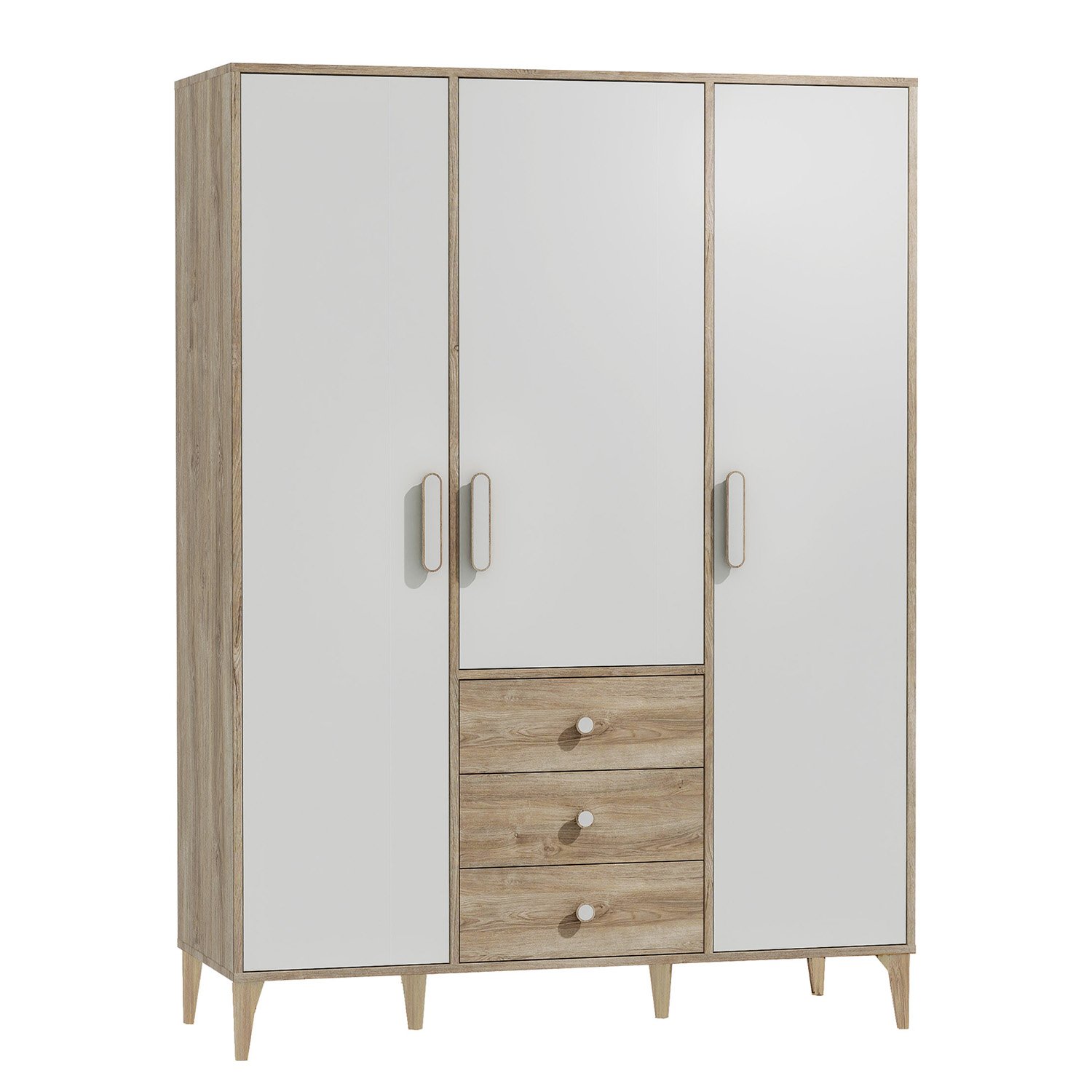 Ekvador 3 Kapaklı Dolap