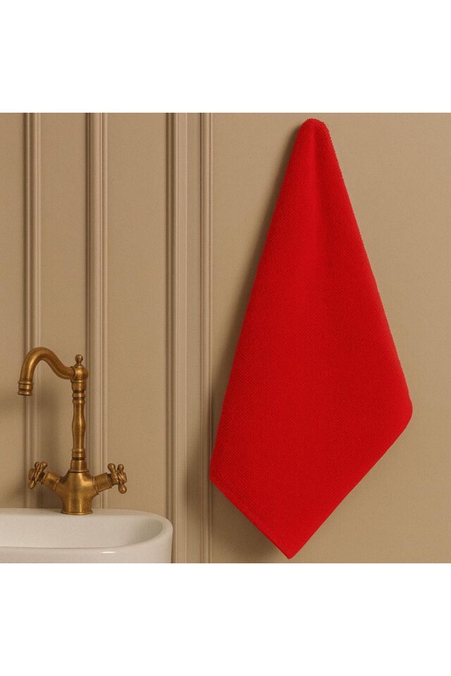 Hand Towel 50x90cm Red