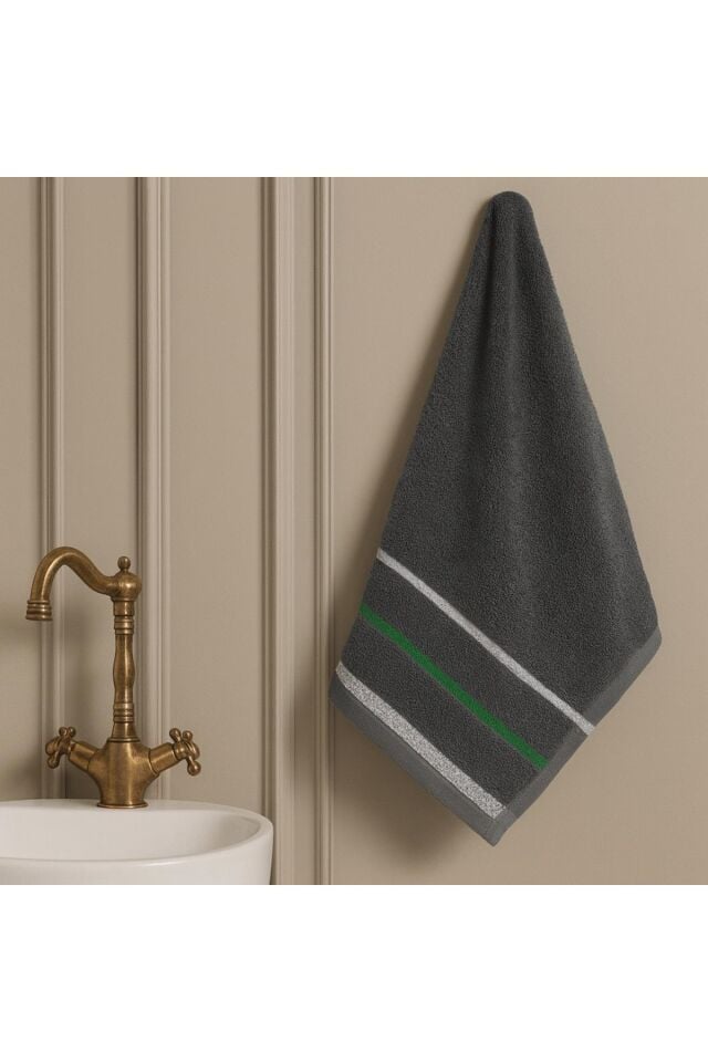 El Havlusu 50x90cm Koyu Gri