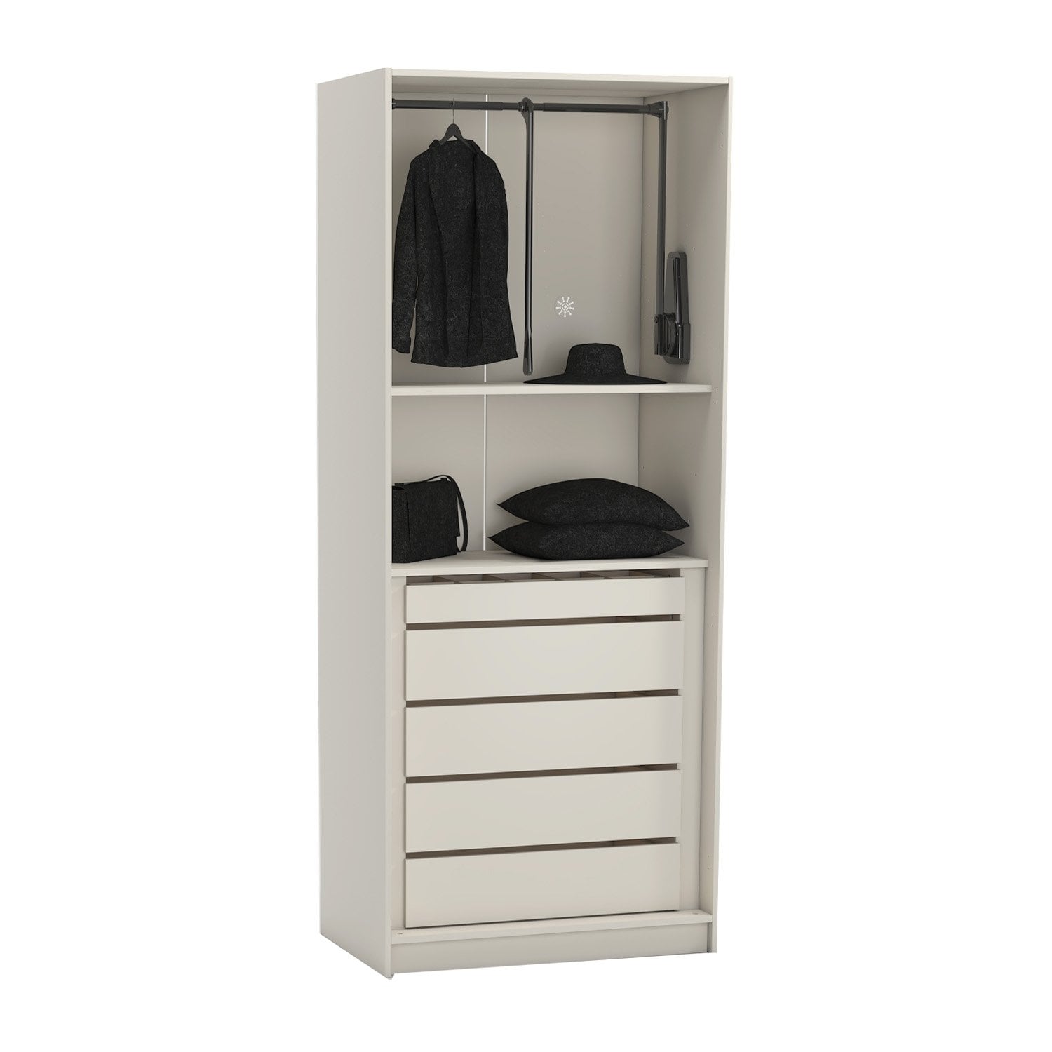 York Kum 2K Dolap: Çekmeceli