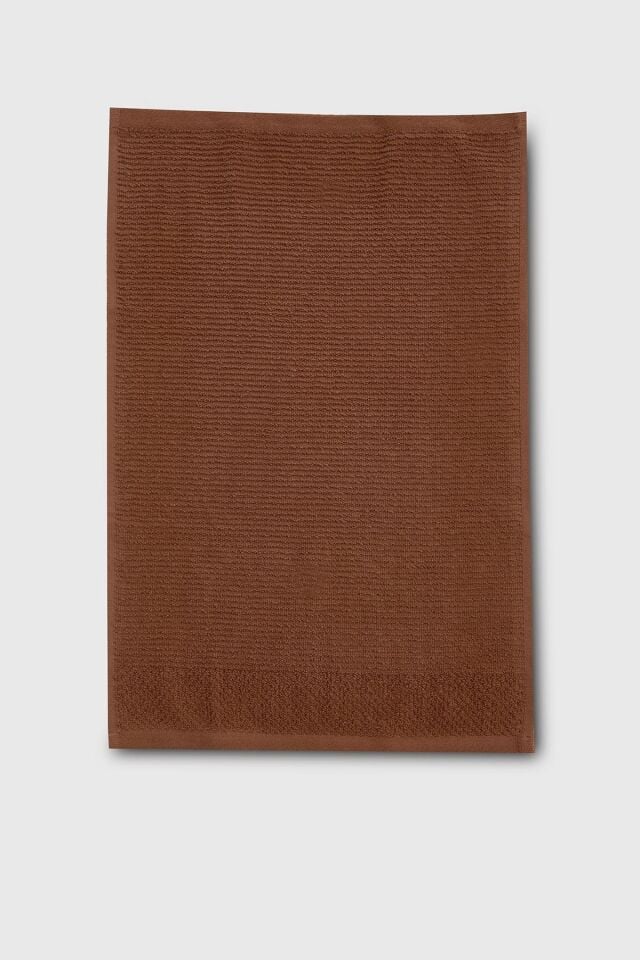Misafir Havlusu 30x50cm Kahve