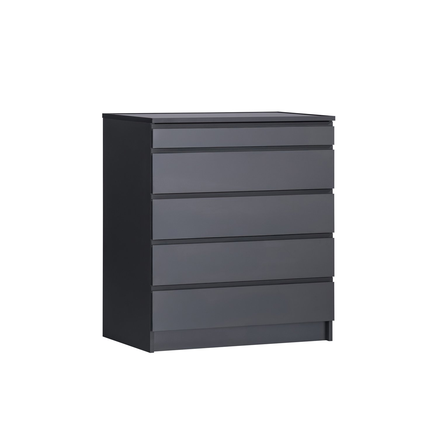 York Antrasit Çekmeceli Şifonyer