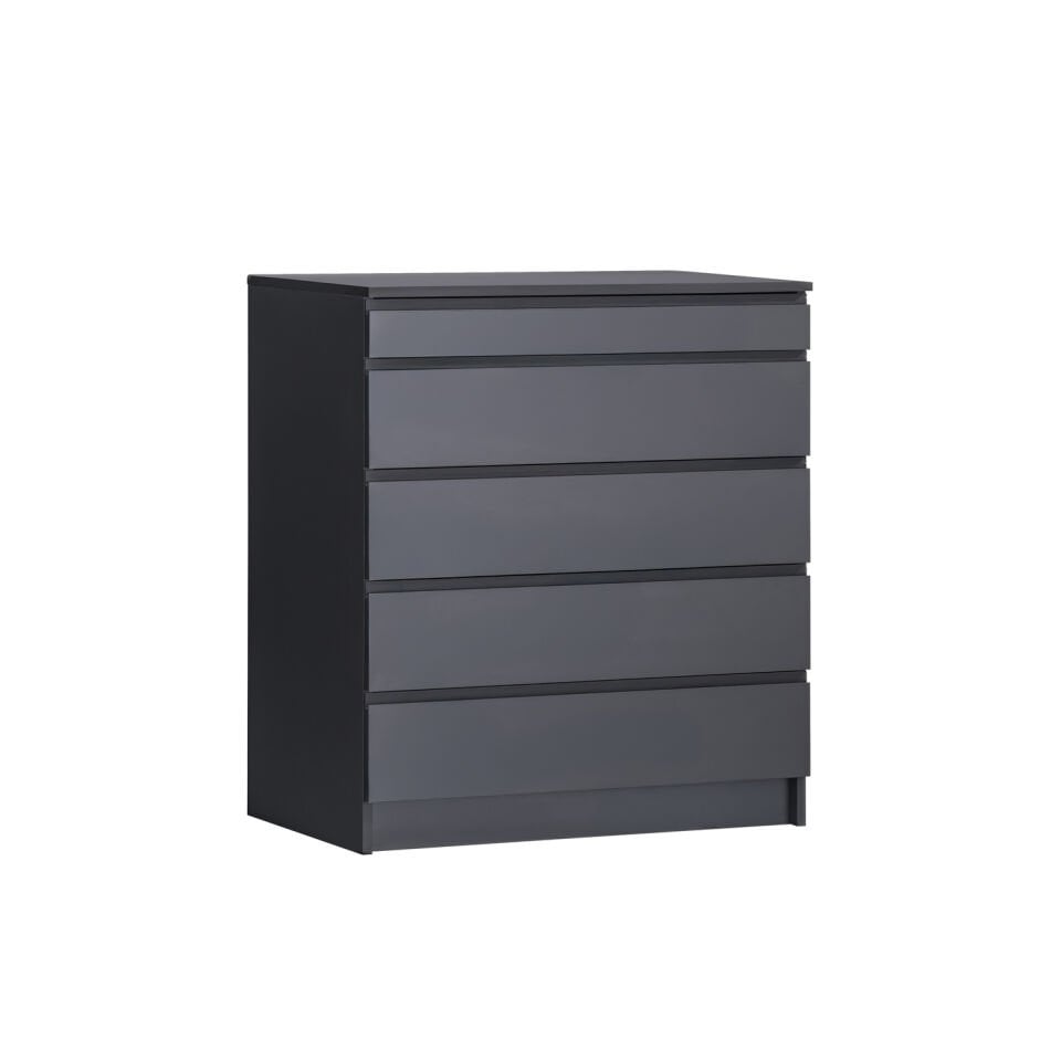 York Antrasit Çekmeceli Şifonyer