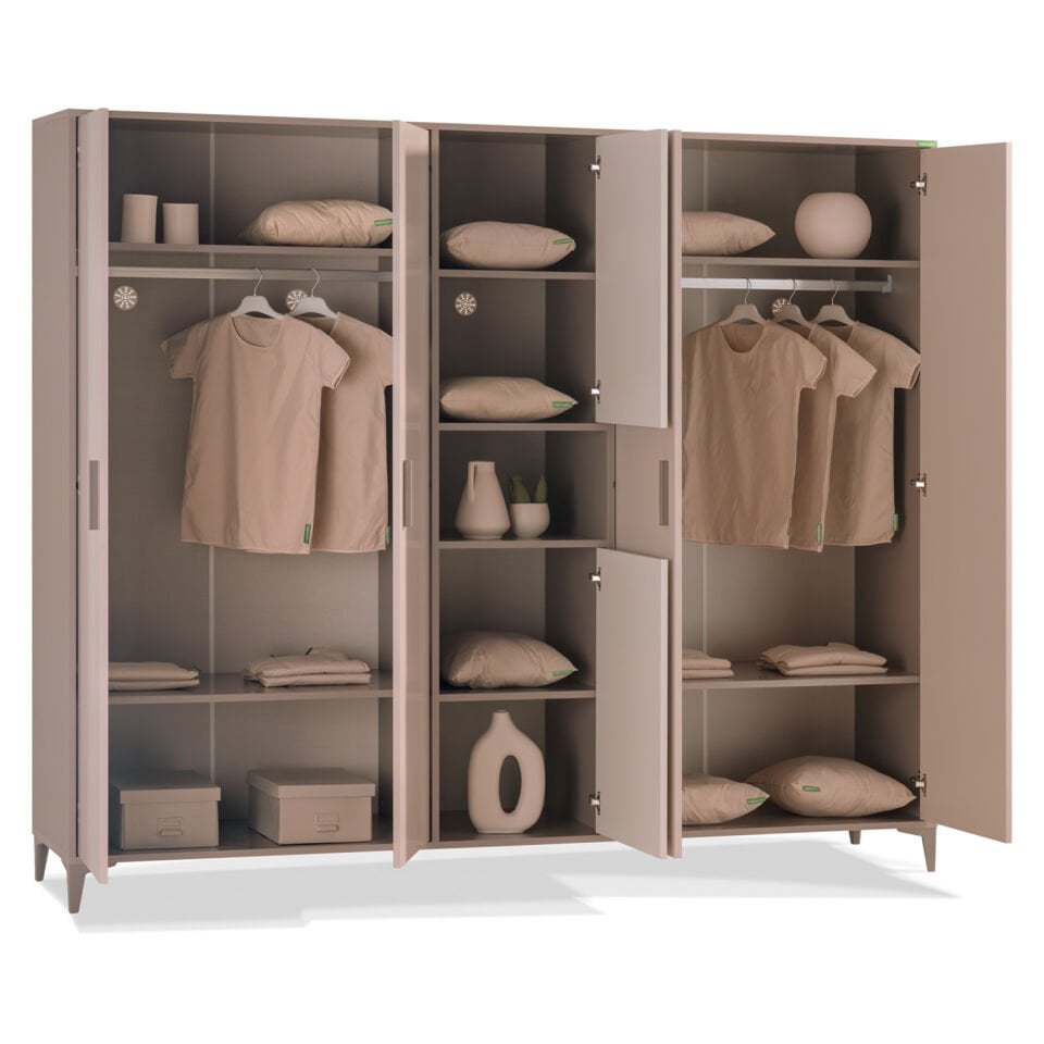 Riga 5 Kapaklı Dolap