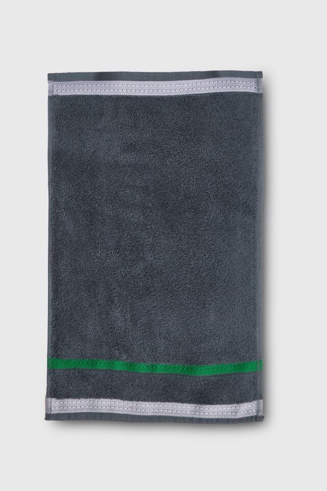 Misafir Havlusu 30x50cm Koyu Gri
