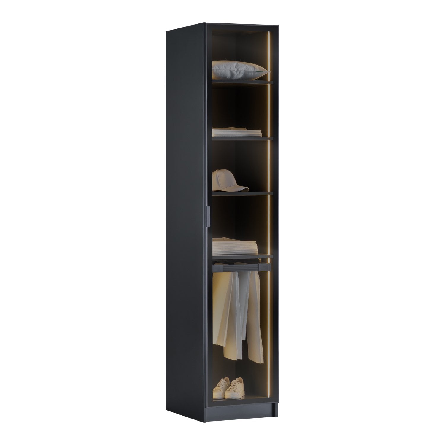 York Anthracite 1K Trouser Wardrobe