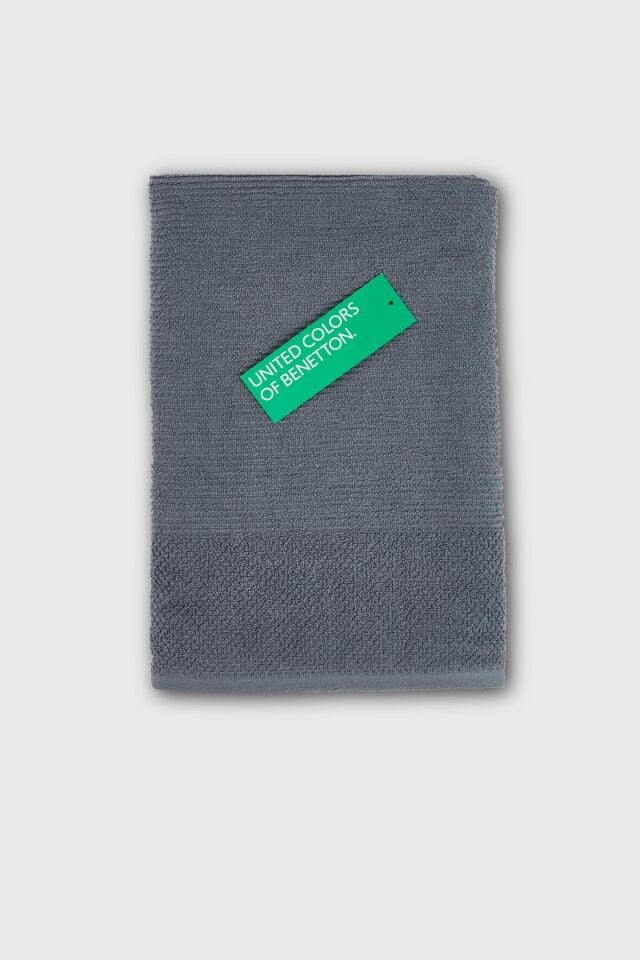 Benetton Banyo Havlusu Koyu Gri