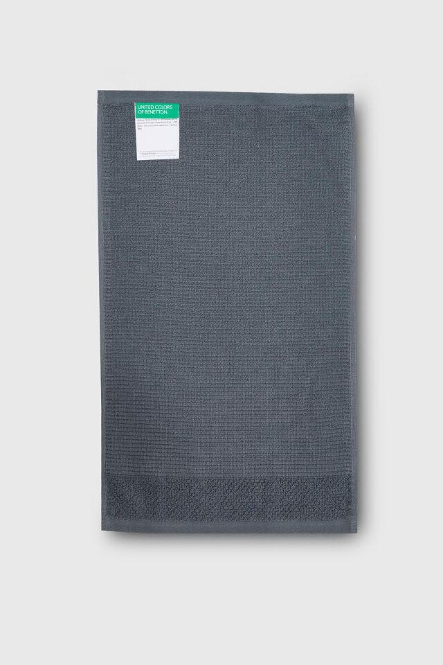 Benetton Banyo Havlusu Koyu Gri