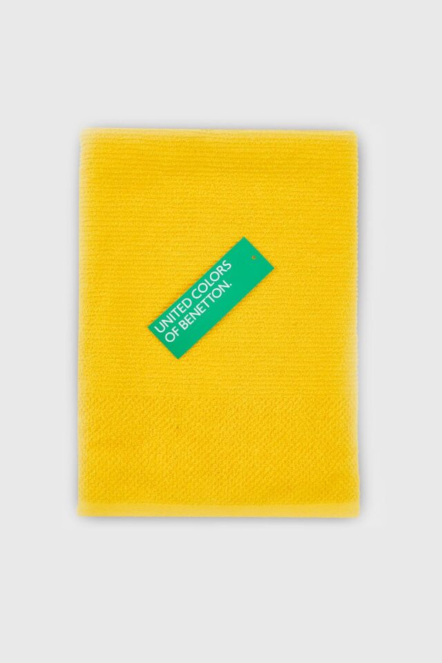 Benetton Bath Towel Yellow
