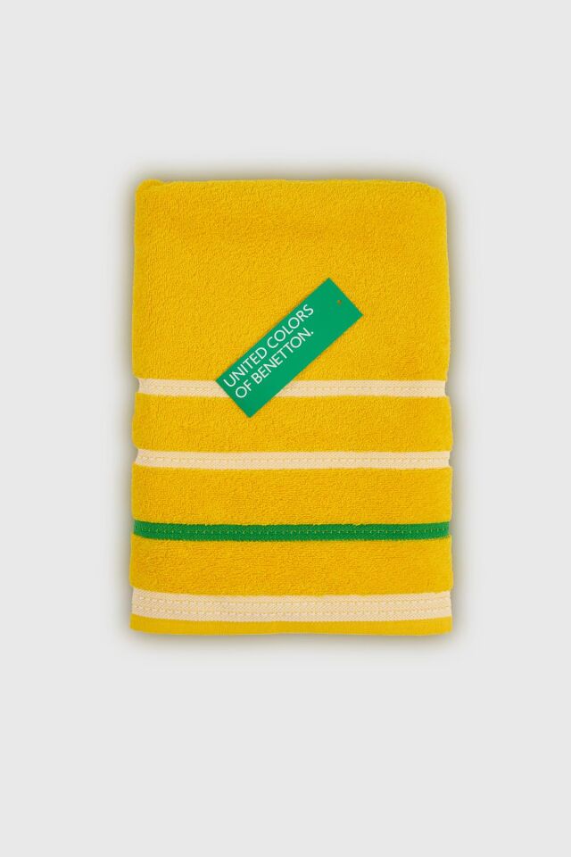 Benetton Bath Towel Yellow