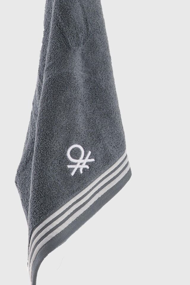 Benetton Banyo Havlusu Koyu Gri