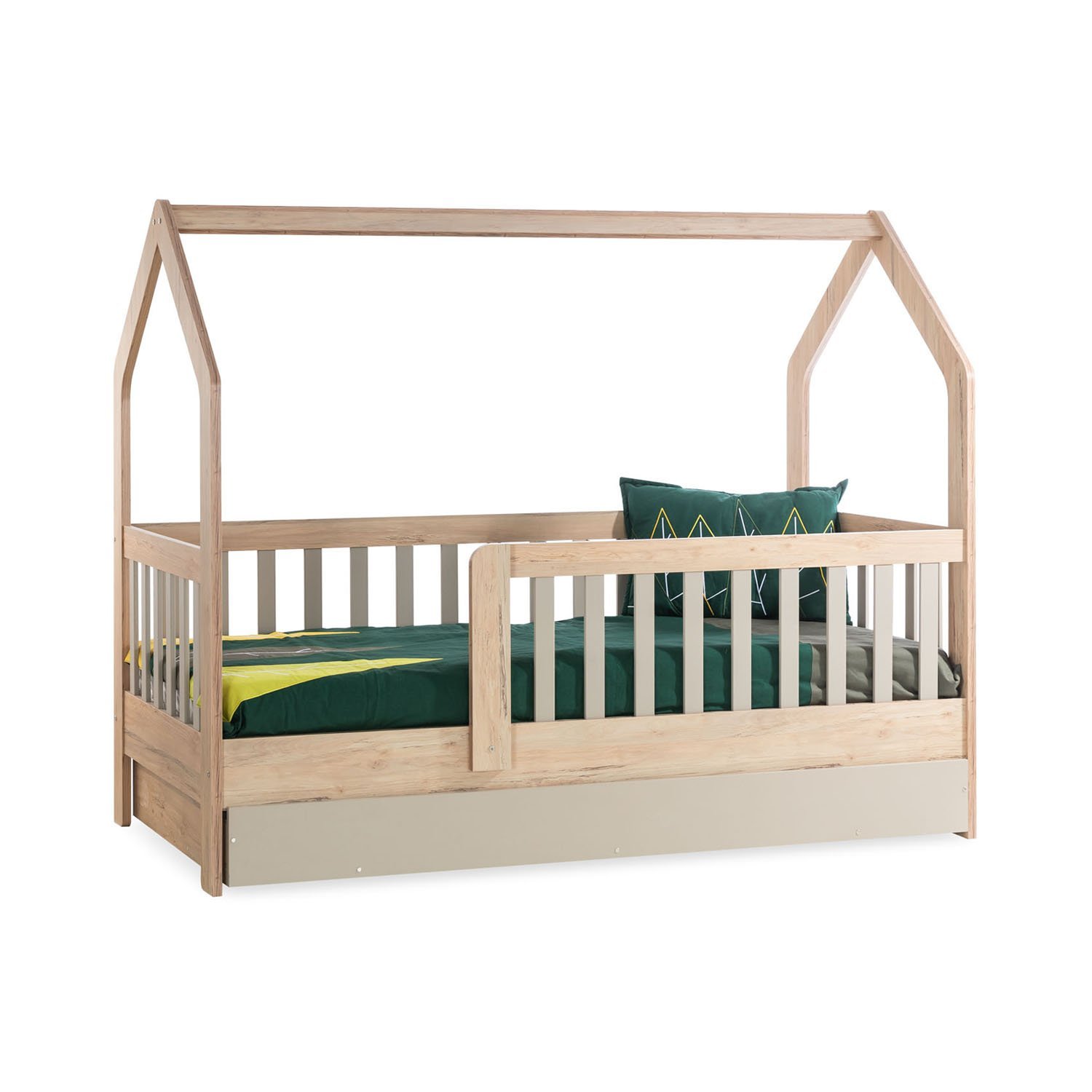 My House Montessori Karyola 90x190cm Montessori Karyola + Sandık