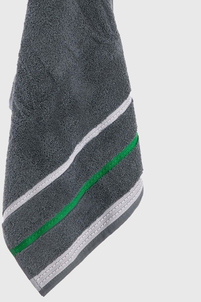 Benetton Banyo Havlusu Koyu Gri