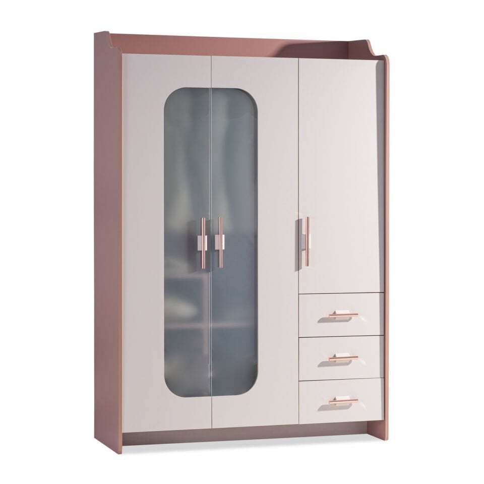 Estella 3 Doors Wardrobe