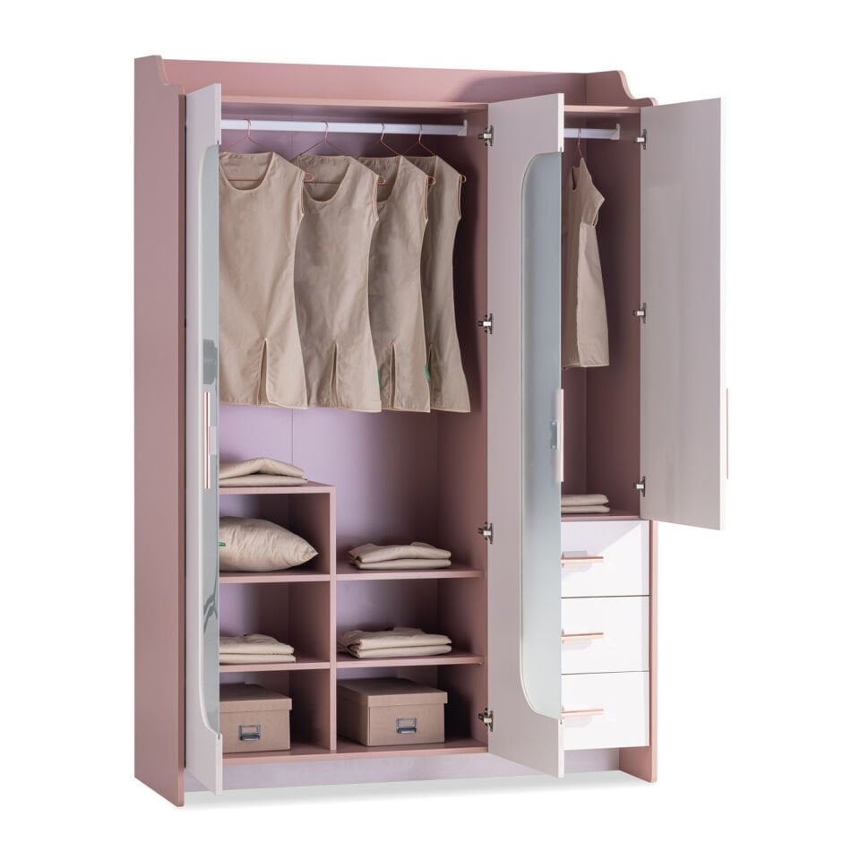 Estella 3 Doors Wardrobe