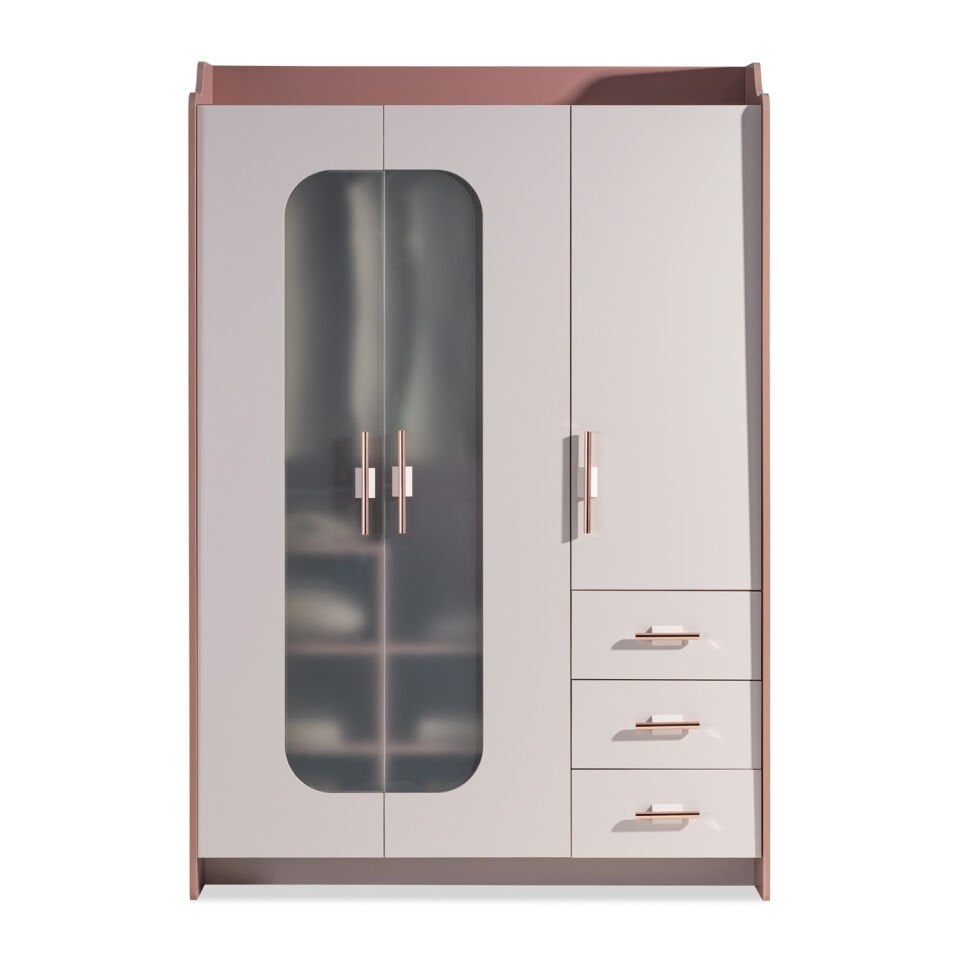 Estella 3 Doors Wardrobe