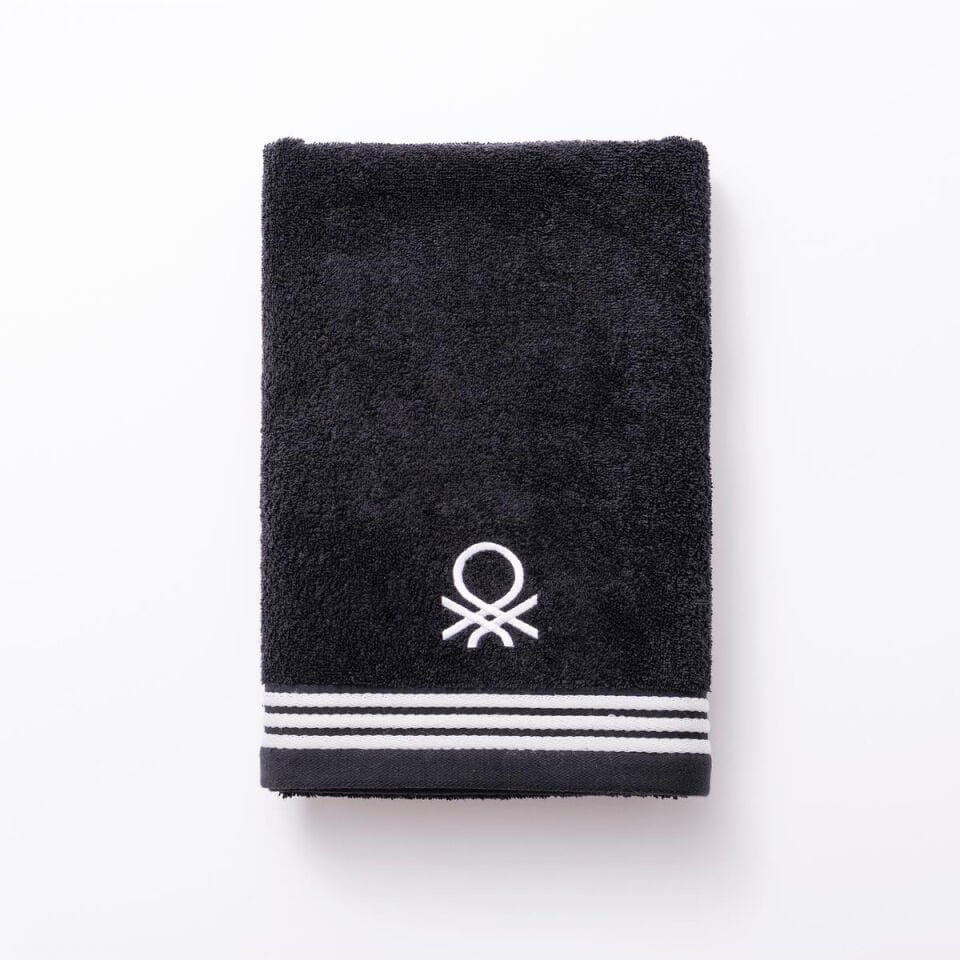 Benetton Bath Towel Black