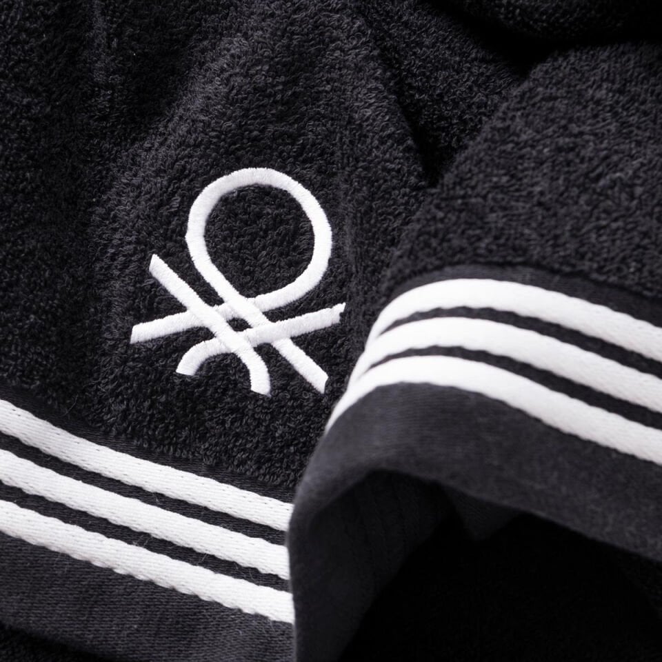 Benetton Bath Towel Black