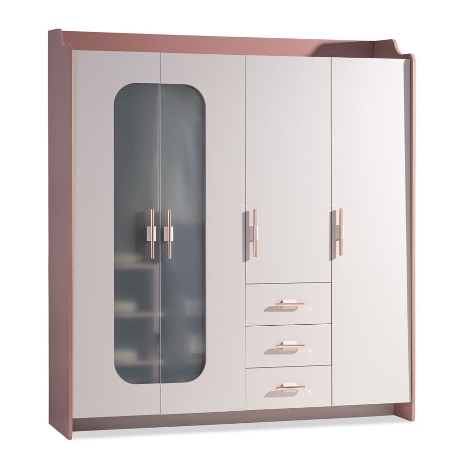 Estella 4 Doors Wardrobe