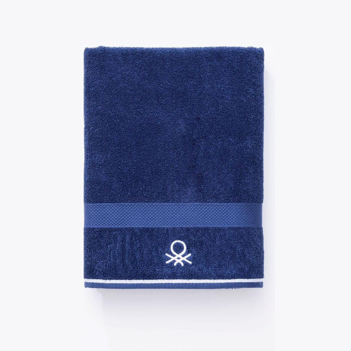 Benetton Bath Towel Navy Blue