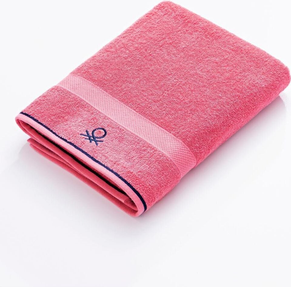 Benetton Banyo Havlusu Pembe