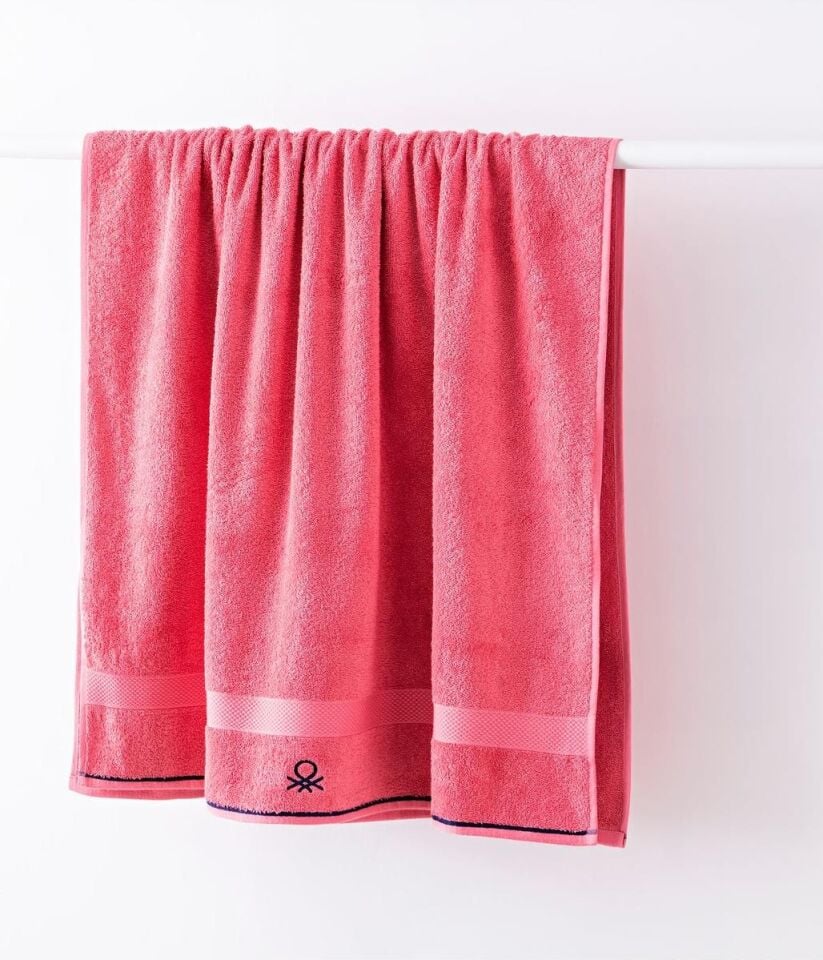 Benetton Banyo Havlusu Pembe