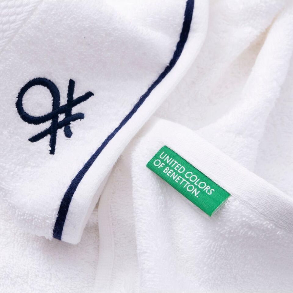 Benetton Bath Towel White