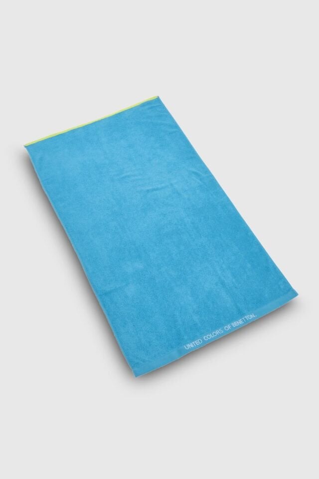 Benetton Banyo Havlusu Açık Mavi