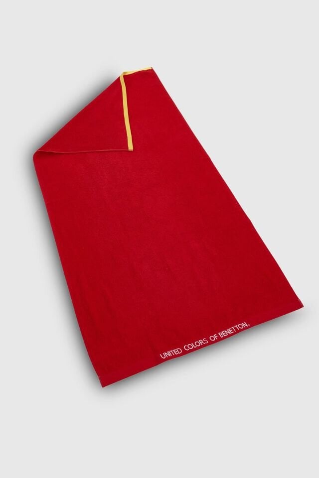 Benetton Banyo Havlusu Kırmızı
