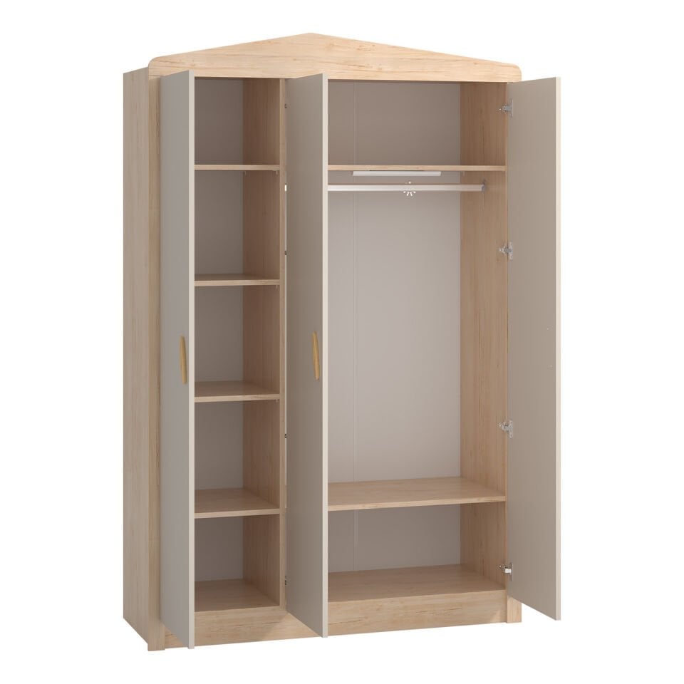 My House 3 Flat Cabinet with Doors