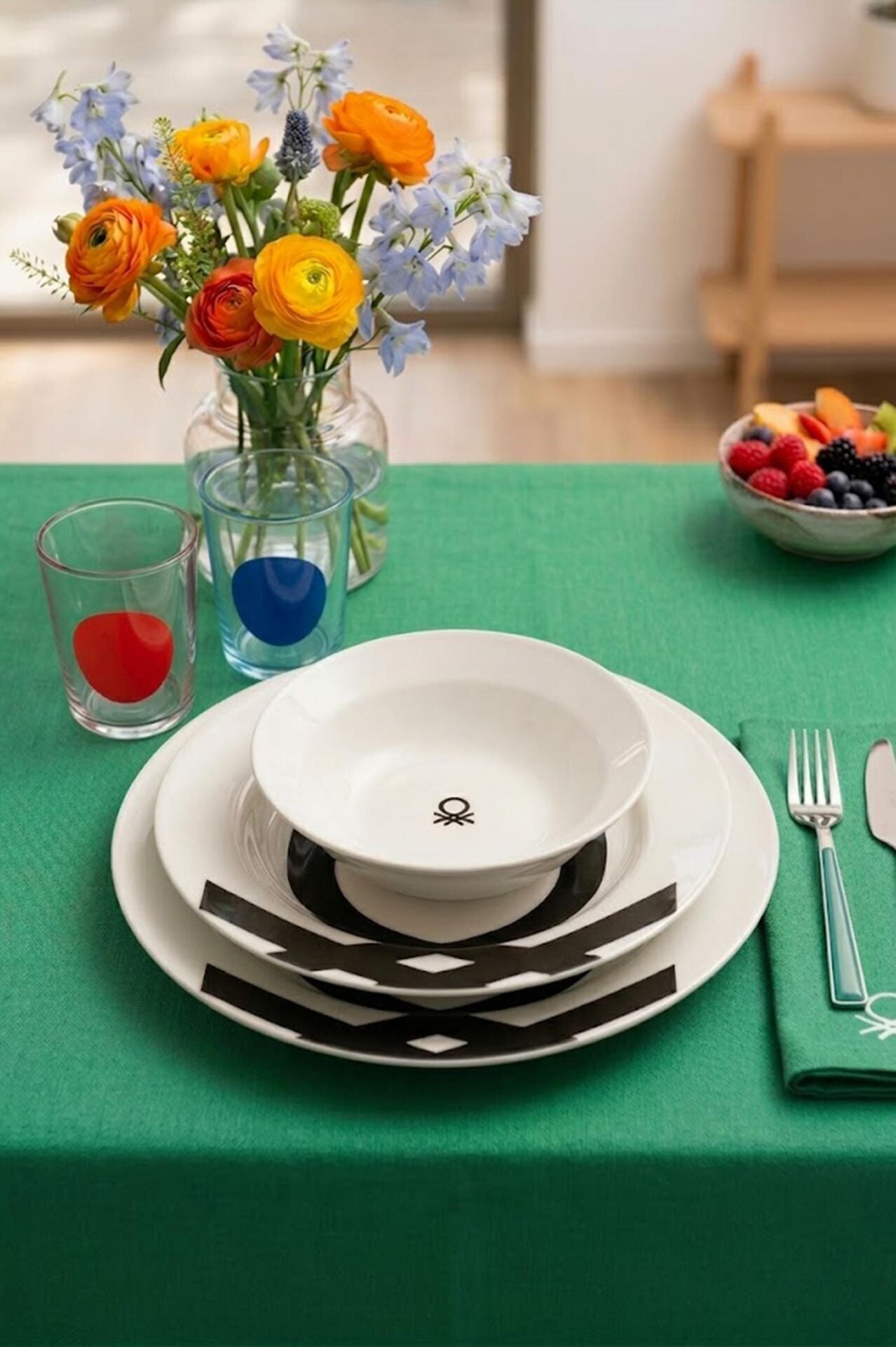 Yemek Takımı 18 Parça Logolu