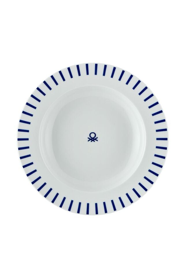 Yemek Takımı 24 Parça Renkli Çizgili