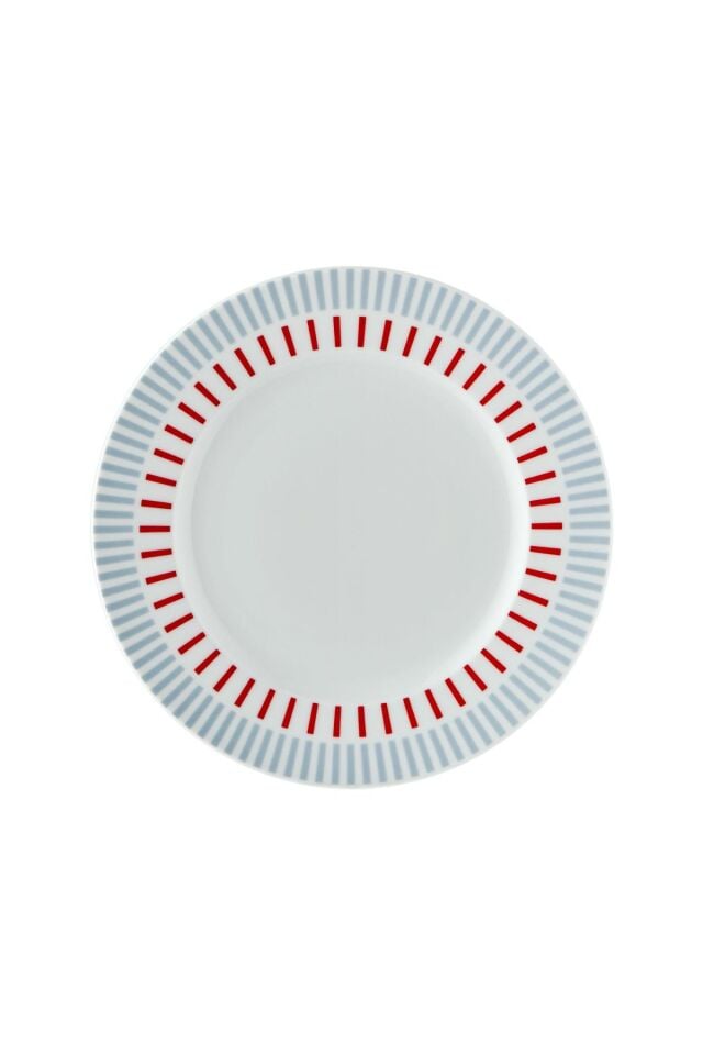 Yemek Takımı 24 Parça Renkli Çizgili