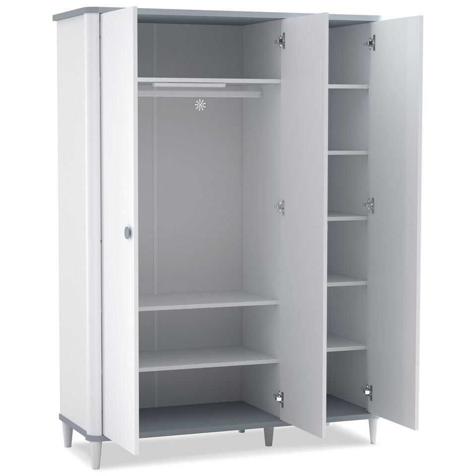Aden 3-Door Wardrobe
