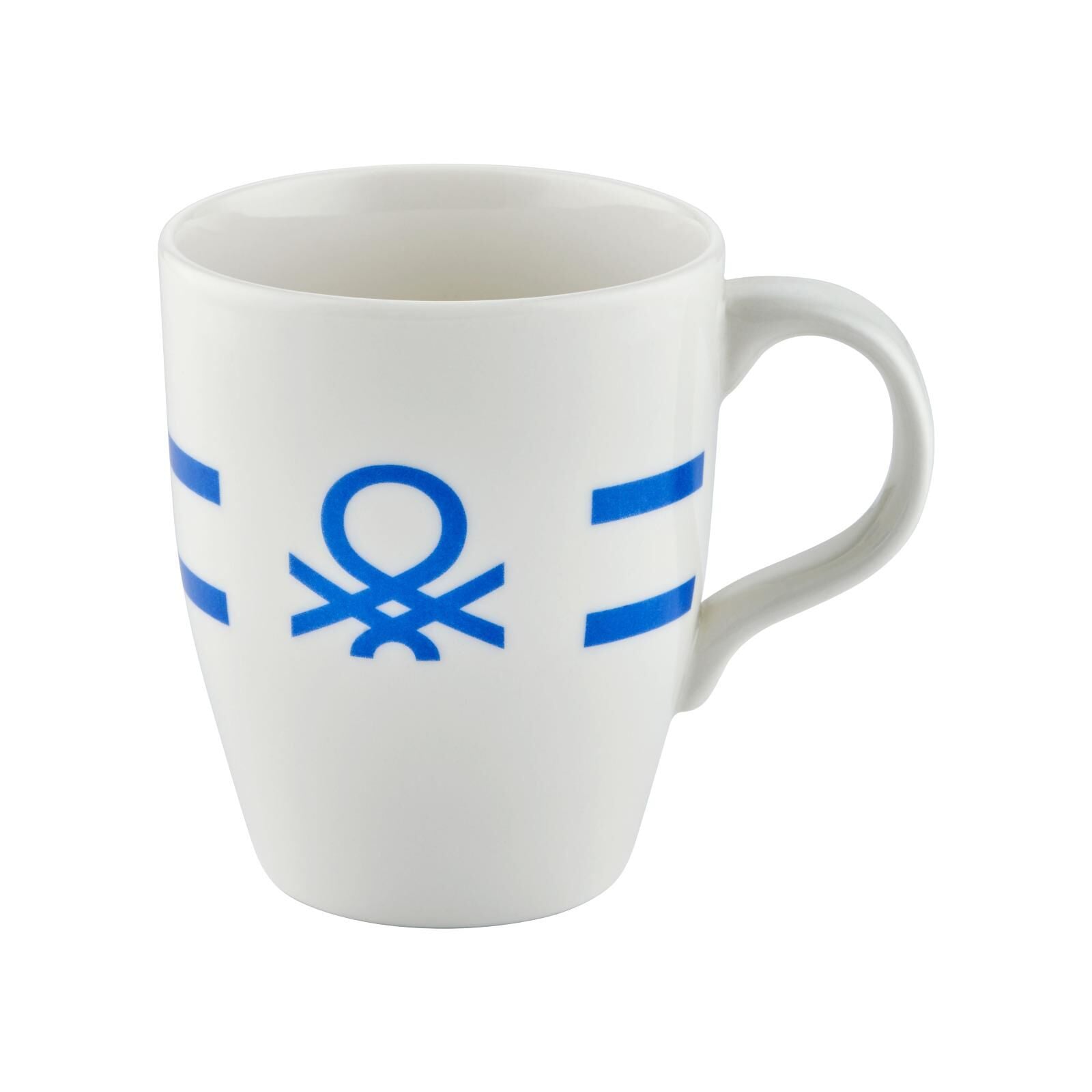 Benetton Porselen Kupa Logolu Mavi